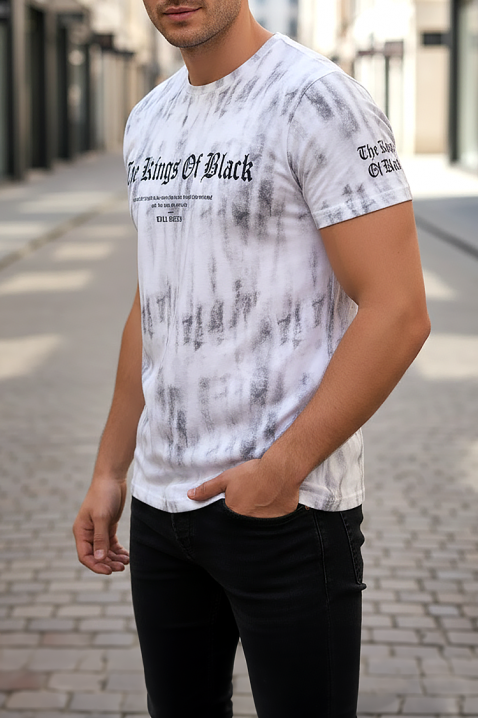 Muška majica BEMOLO WHITE, Boja: bijela, IVET.HR - MODERNA ODJEĆA