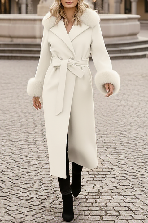 Kaput LUXINDA WHITE, Boja: bijela, IVET.HR - MODERNA ODJEĆA