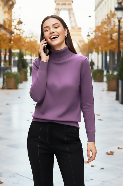 Džemper ERTIVOMA LILA, Boja: ljubičasta, IVET.HR - MODERNA ODJEĆA