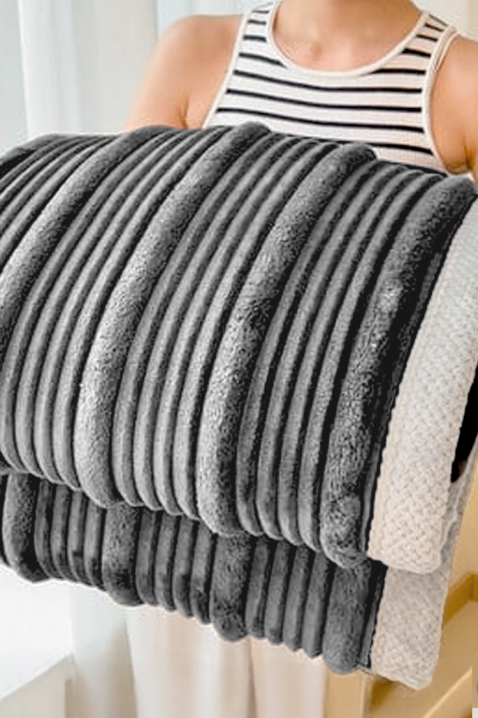 Dekica JERLONDA GRAFIT 160x200 cm, Boja: grafitna, IVET.HR - MODERNA ODJEĆA