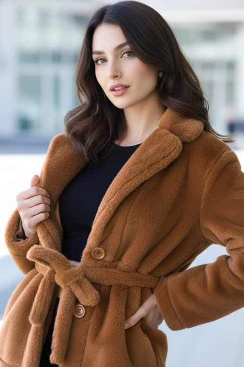 Kaput DOLEZIMA BROWN, Boja: smeđa, IVET.HR - MODERNA ODJEĆA