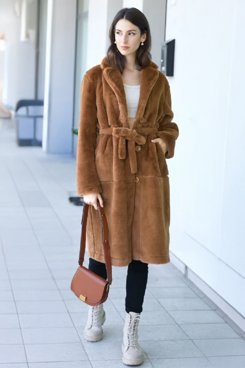 Kaput DOLEZIMA BROWN, Boja: smeđa, IVET.HR - MODERNA ODJEĆA