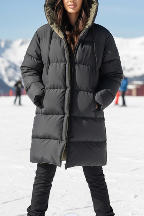 Jakna ZONELJA, Boja: crna, IVET.HR - MODERNA ODJEĆA