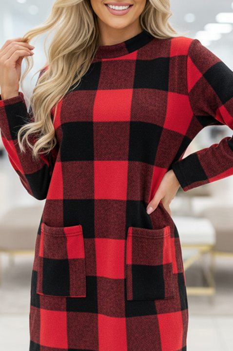 Tunika DERVILDA, Boja: crvena, IVET.HR - MODERNA ODJEĆA