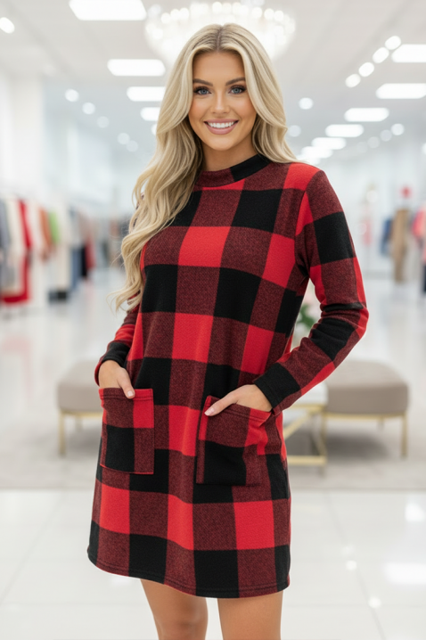 Tunika DERVILDA, Boja: crvena, IVET.HR - MODERNA ODJEĆA