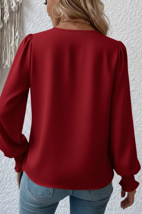 Ženska bluza VIONELGA RED, Boja: crvena, IVET.HR - MODERNA ODJEĆA