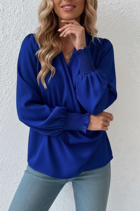 Ženska bluza VIONELGA BLUE, Boja: plava, IVET.HR - MODERNA ODJEĆA