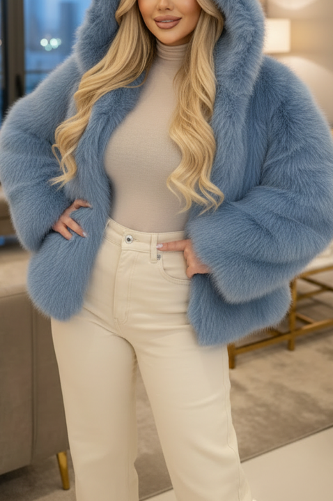 Kaput ANJELZA SKY, Boja: svijetlo plava, IVET.HR - MODERNA ODJEĆA