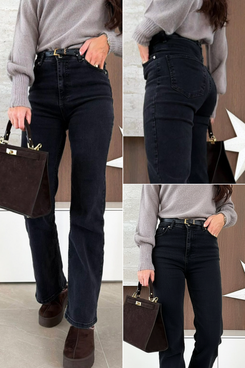 Traperice ZALVREDA, Boja: crna, IVET.HR - MODERNA ODJEĆA