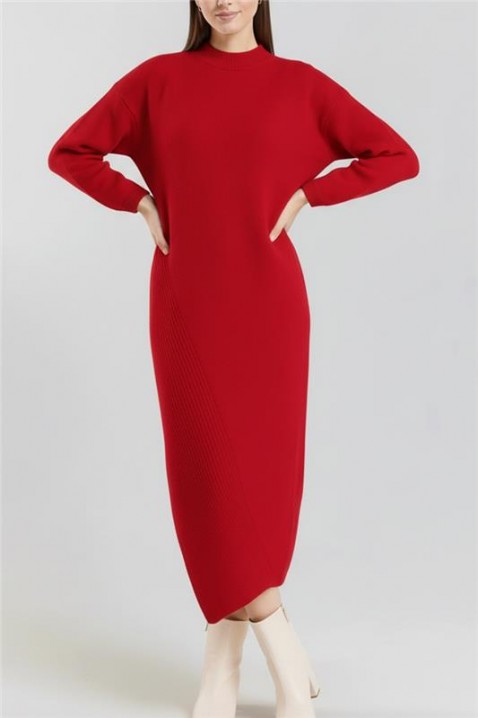 Haljina MOKERZA RED, Boja: crvena, IVET.HR - MODERNA ODJEĆA