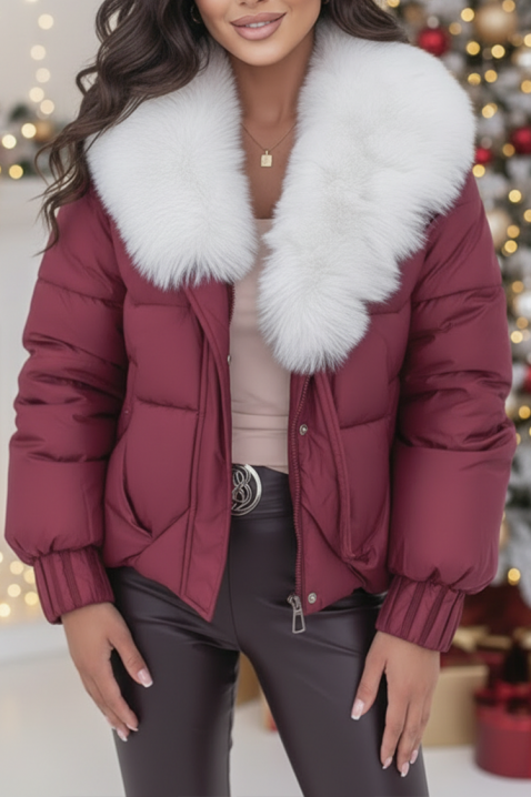 Jakna BREZILA, Boja: bordo, IVET.HR - MODERNA ODJEĆA