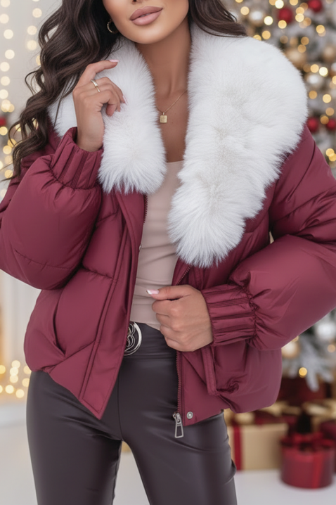 Jakna BREZILA, Boja: bordo, IVET.HR - MODERNA ODJEĆA