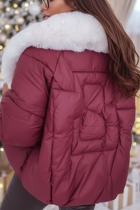 Jakna BREZILA, Boja: bordo, IVET.HR - MODERNA ODJEĆA