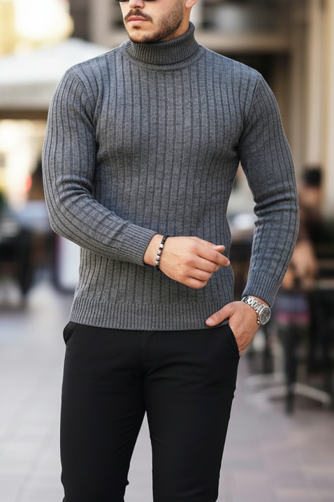 Muški džemper RACHERO GRAFIT, Boja: grafitna, IVET.HR - MODERNA ODJEĆA