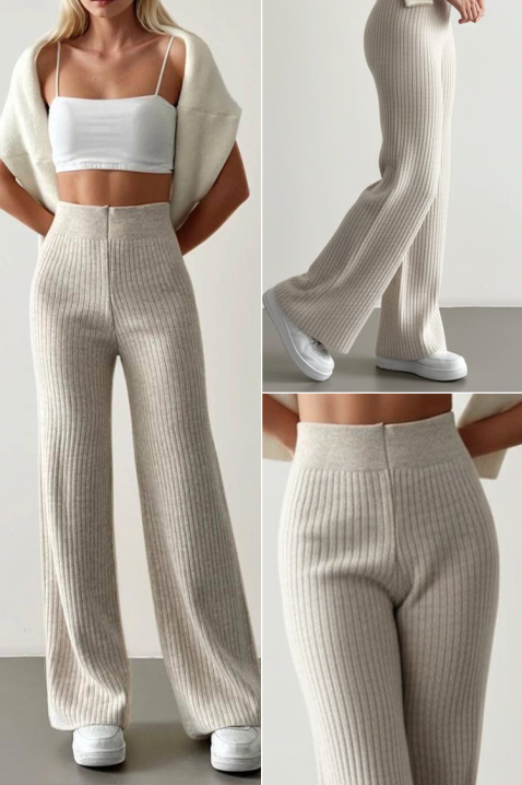 Hlače ZALVRENDA, Boja: siva, IVET.HR - MODERNA ODJEĆA