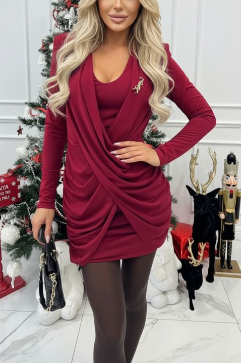 Haljina GLOVERDA BORDO, Boja: bordo, IVET.HR - MODERNA ODJEĆA