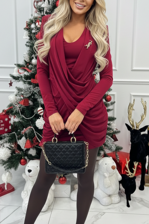 Haljina GLOVERDA BORDO, Boja: bordo, IVET.HR - MODERNA ODJEĆA