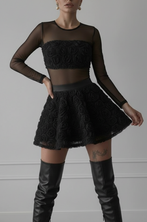 Komplet ZANRENDA BLACK, Boja: crna, IVET.HR - MODERNA ODJEĆA