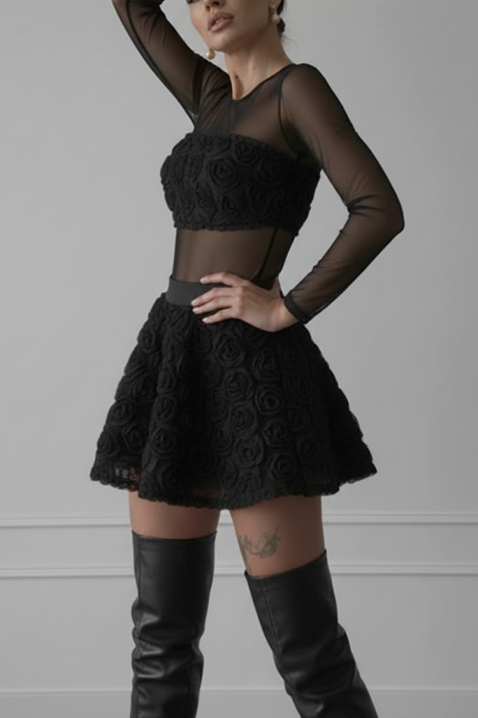 Komplet ZANRENDA BLACK, Boja: crna, IVET.HR - MODERNA ODJEĆA