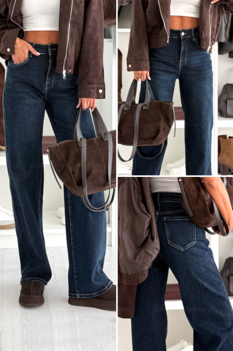 Traperice HERVOLDA, Boja: tamnoplava, IVET.HR - MODERNA ODJEĆA