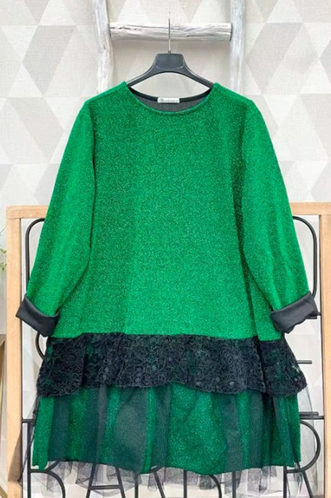 Haljina SERFIOVA GREEN, Boja: zelena, IVET.HR - MODERNA ODJEĆA