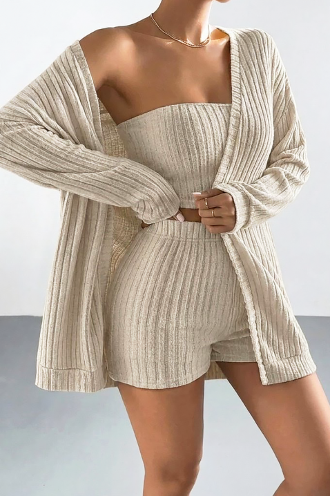 Komplet TREZILZA BEIGE, Boja: bež, IVET.HR - MODERNA ODJEĆA