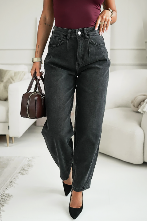 Traperice DELVIA, Boja: crna, IVET.HR - MODERNA ODJEĆA