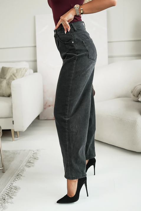 Traperice DELVIA, Boja: crna, IVET.HR - MODERNA ODJEĆA