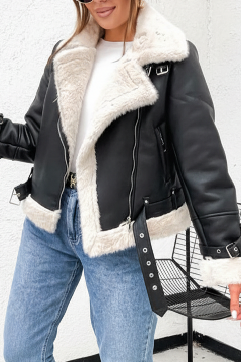 Jakna KLEVOLDA BLACK, Boja: crna, IVET.HR - MODERNA ODJEĆA