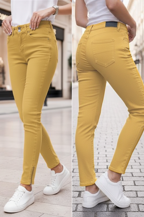 Traperice KRIMIZA YELLOW, Boja: žuta, IVET.HR - MODERNA ODJEĆA