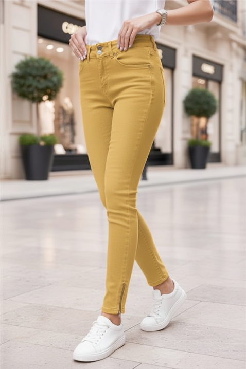 Traperice KRIMIZA YELLOW, Boja: žuta, IVET.HR - MODERNA ODJEĆA