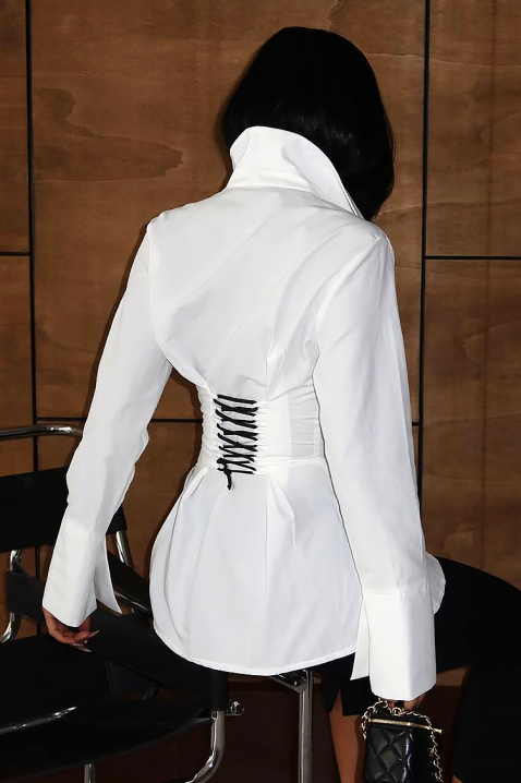 Ženska košulja ZALORENA WHITE, Boja: bijela, IVET.HR - MODERNA ODJEĆA