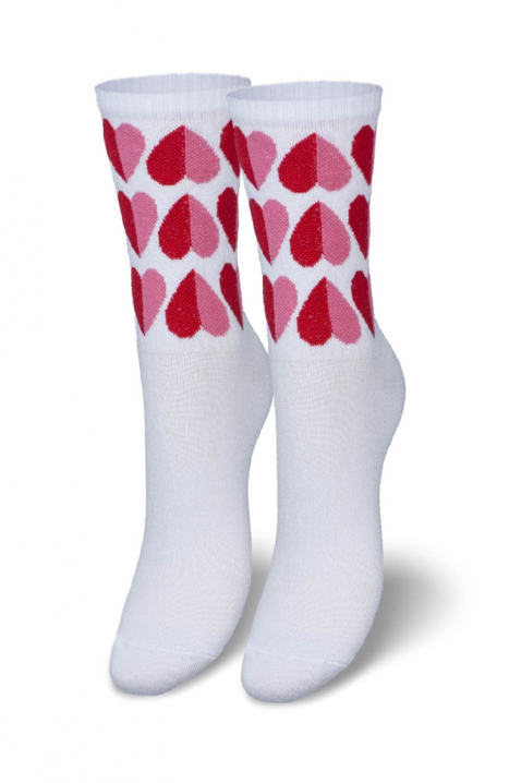 Čarape SURVELZA, Boja: bijela, IVET.HR - MODERNA ODJEĆA