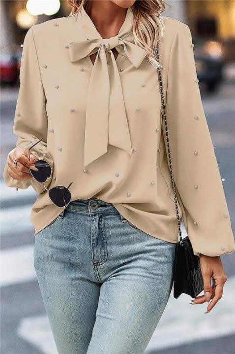 Ženska bluza BILDANA ECRU, Boja: drap, IVET.HR - MODERNA ODJEĆA