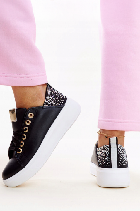 Ženske tenisice KLAMELDA BLACK, Boja: crna, IVET.HR - MODERNA ODJEĆA