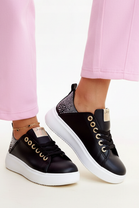 Ženske tenisice KLAMELDA BLACK, Boja: crna, IVET.HR - MODERNA ODJEĆA