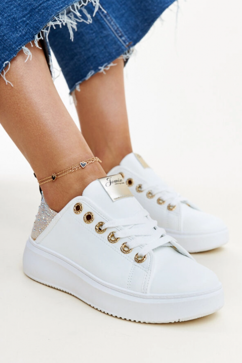 Ženske tenisice KLAMELDA WHITE, Boja: bijela, IVET.HR - MODERNA ODJEĆA