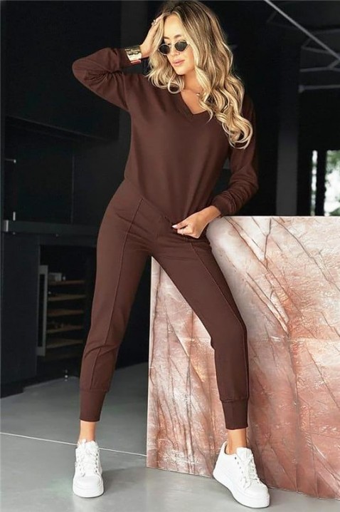 Komplet LOMANDA BROWN, Boja: smeđa, IVET.HR - MODERNA ODJEĆA