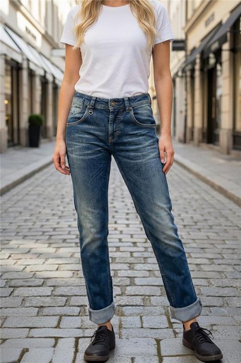 Traperice JENSOLA, Boja: plava, IVET.HR - MODERNA ODJEĆA