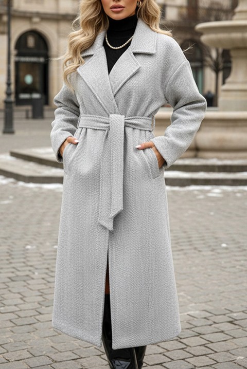 Kaput SILVONZA GREY, Boja: siva, IVET.HR - MODERNA ODJEĆA