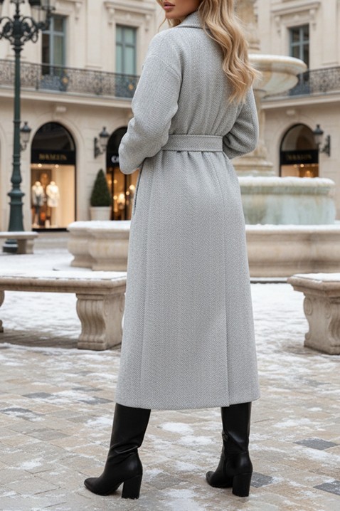 Kaput SILVONZA GREY, Boja: siva, IVET.HR - MODERNA ODJEĆA