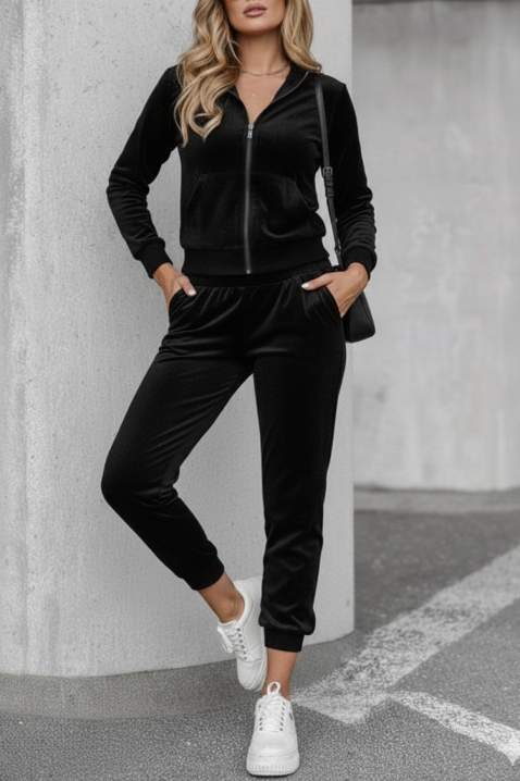 Komplet SPORVINDA, Boja: crna, IVET.HR - MODERNA ODJEĆA