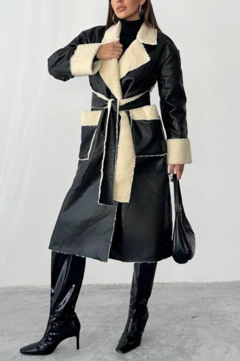 Kaput RALMONDA, Boja: crna, IVET.HR - MODERNA ODJEĆA