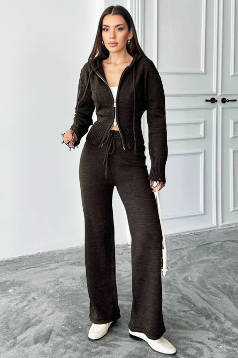 Komplet MINOLZA BROWN, Boja: smeđa, IVET.HR - MODERNA ODJEĆA