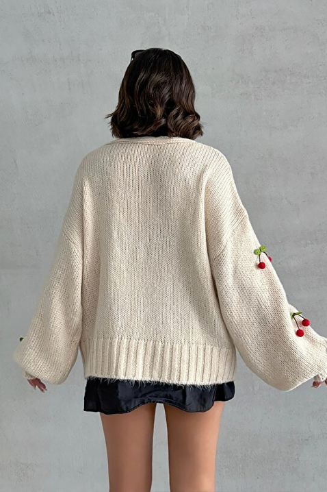 Kardigan CHERINZA, Boja: bijela, IVET.HR - MODERNA ODJEĆA