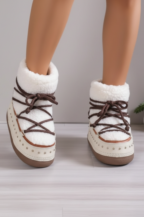 Apres-ski cipele PLITOLDA WHITE, Boja: bijela, IVET.HR - MODERNA ODJEĆA