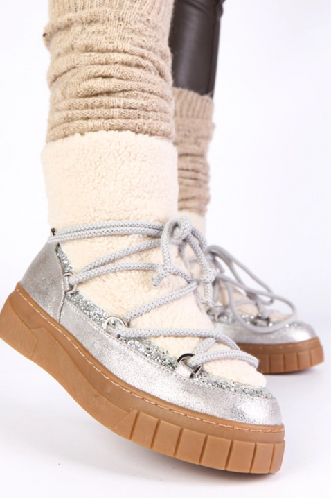 Apres-ski cipele CELVERDA SILVER, Boja: srebrna, IVET.HR - MODERNA ODJEĆA