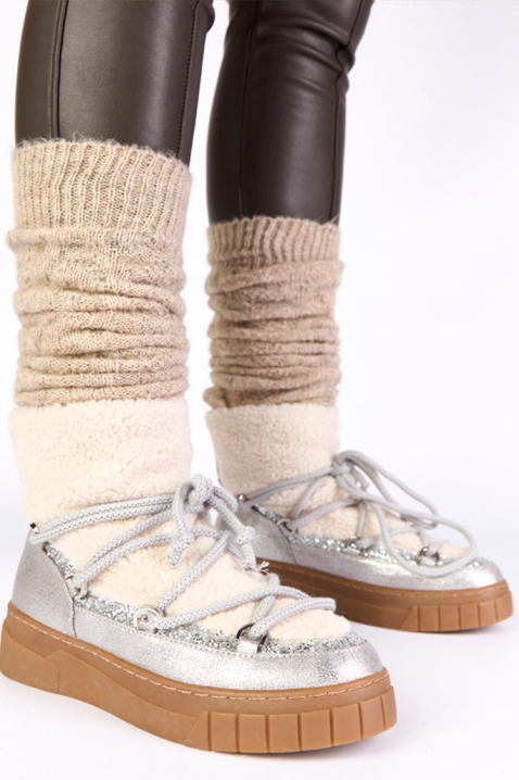 Apres-ski cipele CELVERDA SILVER, Boja: srebrna, IVET.HR - MODERNA ODJEĆA