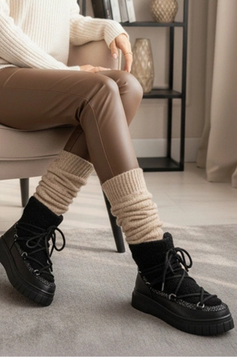 Apres-ski cipele CELVERDA BLACK, Boja: crna, IVET.HR - MODERNA ODJEĆA