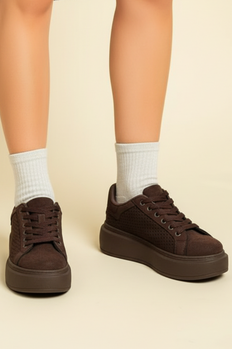 Ženske tenisice DALVENDRA, Boja: smeđa, IVET.HR - MODERNA ODJEĆA